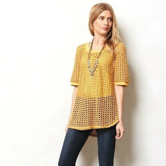 Anthropologie Tops - Anthropologie Angel of the North Top Senoia Tunic